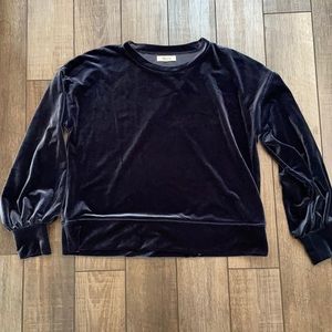 Madewell Velour Top
